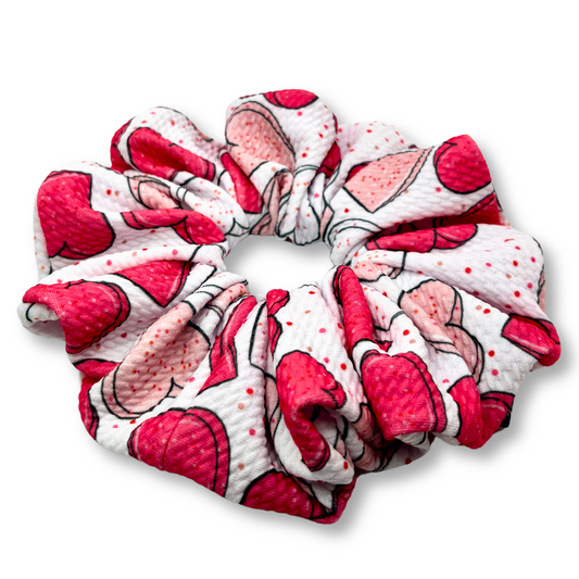 Sugar Cookie Valentine's Day Bullet Scrunchie