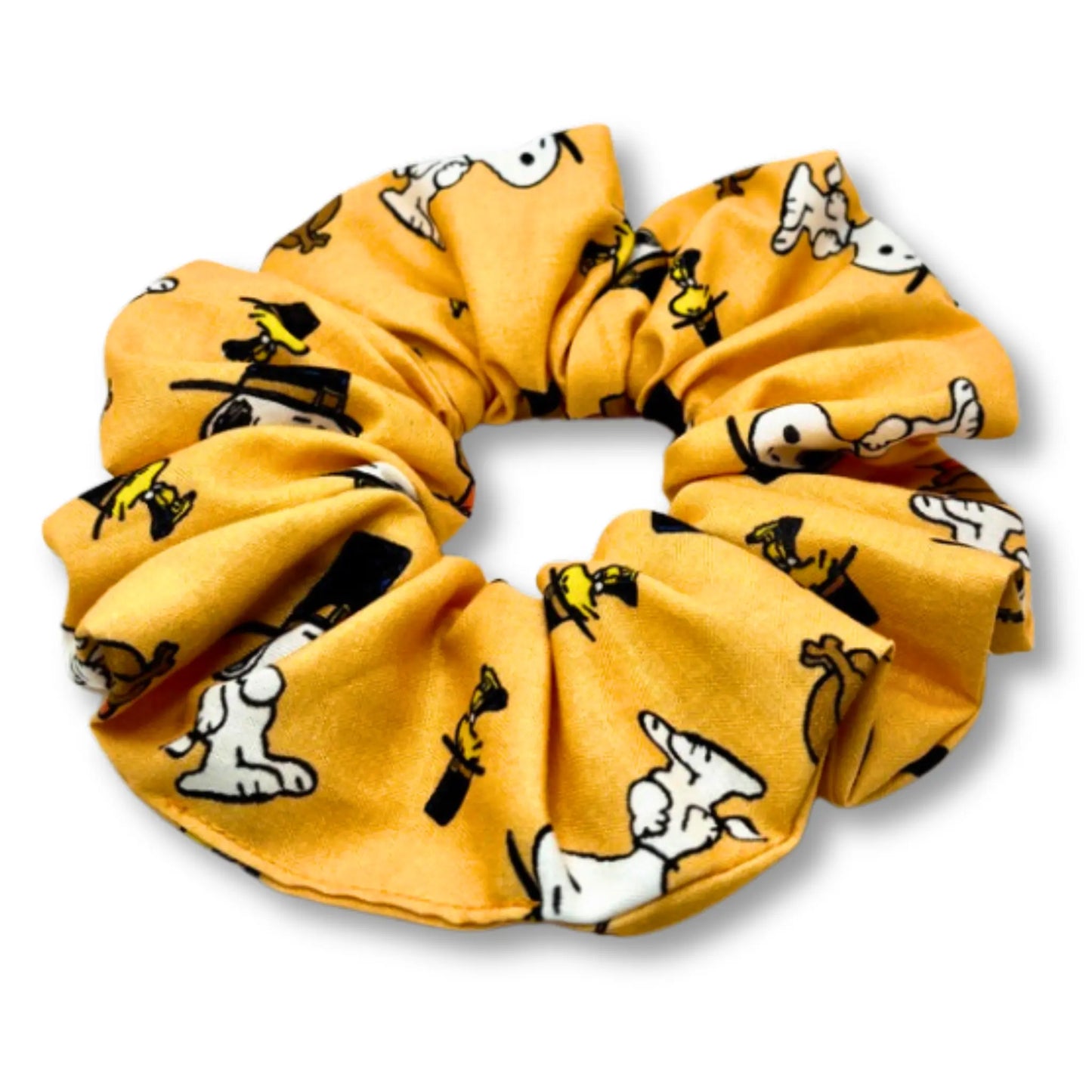 Snoopy Thanksgiving Scrunchie Enchanted Scrunch