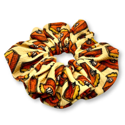 Pumpkin Pie Thanksgiving Bullet Scrunchie Enchanted Scrunch