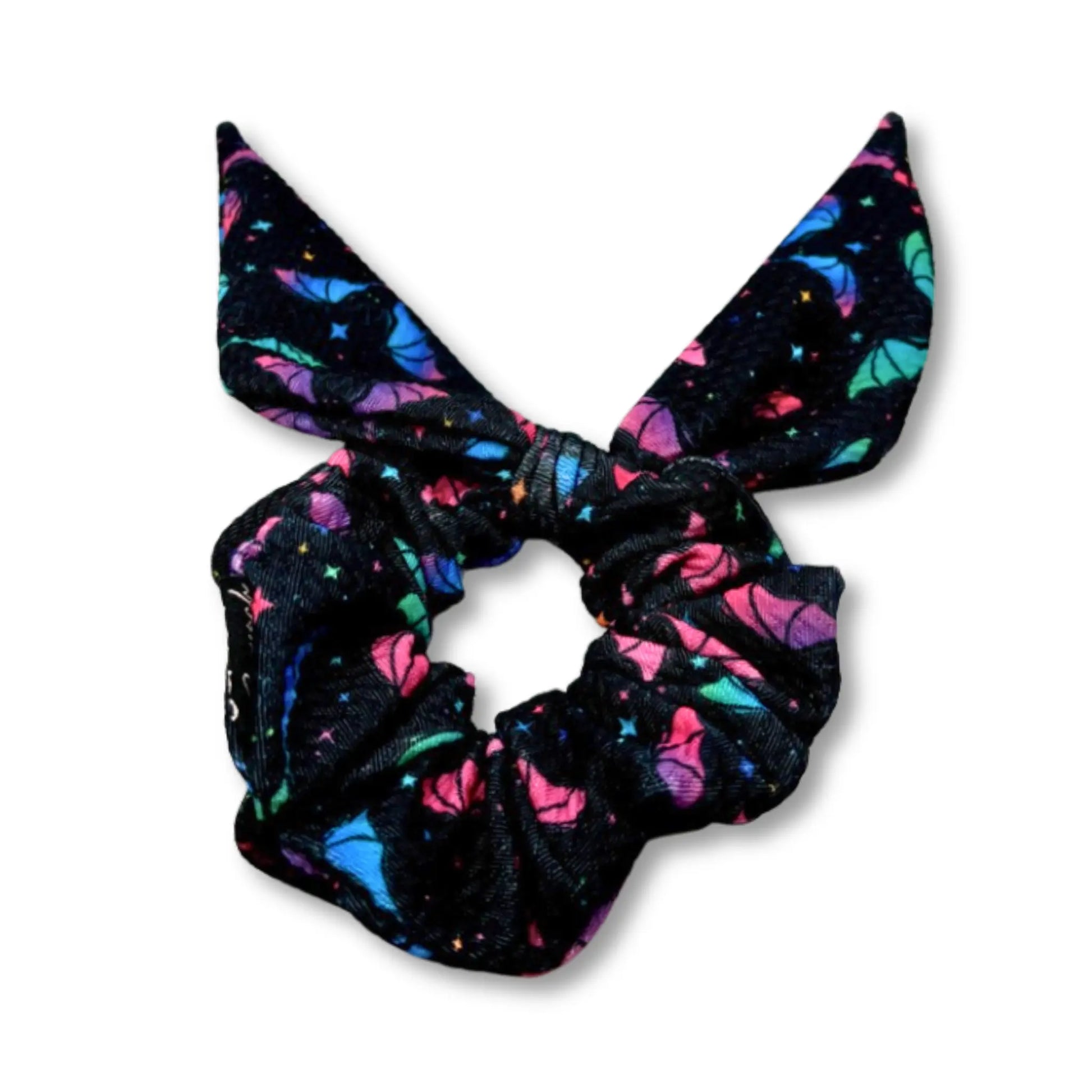 Mini Neon Bat Tie Scrunchie Enchanted Scrunch