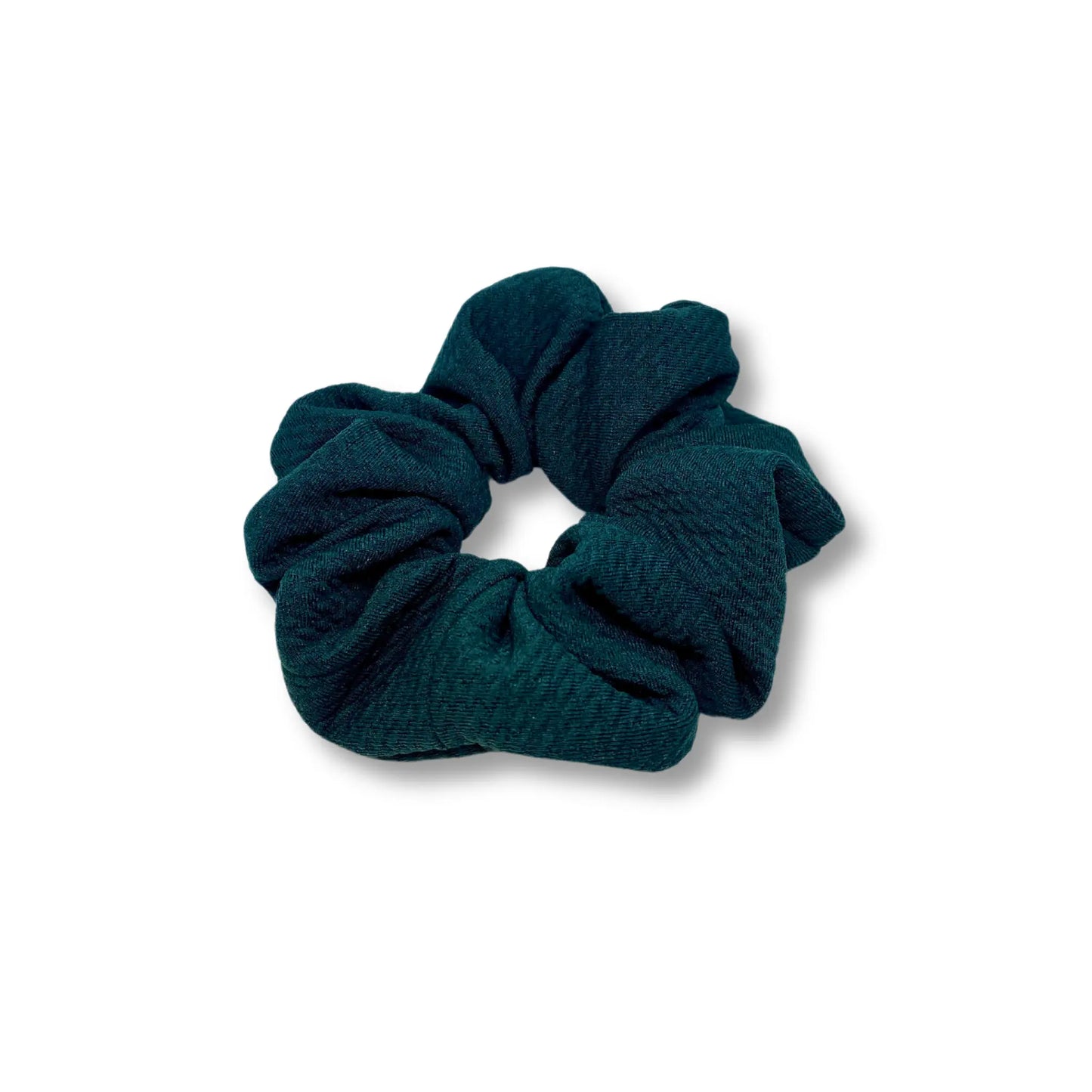 Mini Forest Green Bullet Scrunchie enchantedscrunch