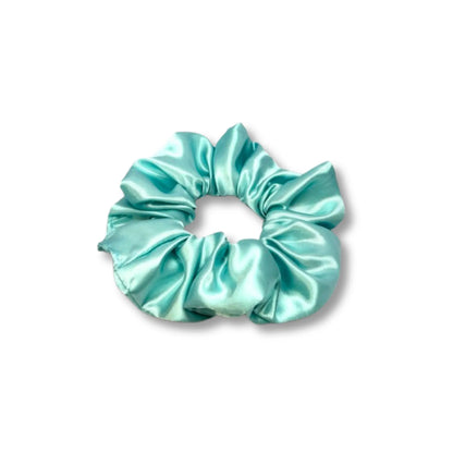 Mini Seafoam Green Silk Scrunchie enchantedscrunch