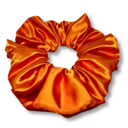 Orange Silk Fall Scrunch Enchanted Scrunch