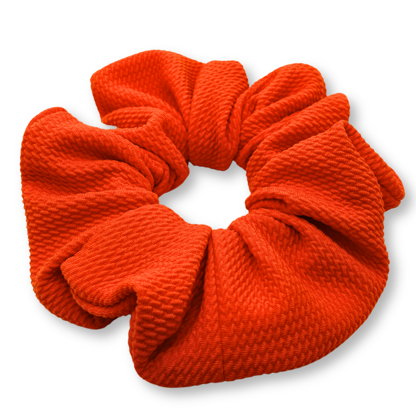 Bright Orange Bullet Scrunchie