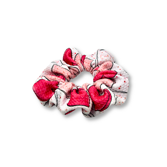 Mini Sugar Cookie Valentine's Day Bullet Scrunchie