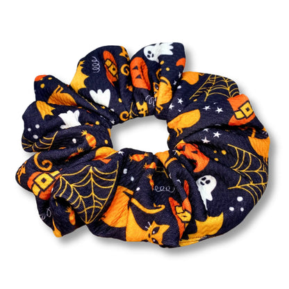 Orange Halloween Party Bullet Scrunchie Enchanted Scrunch