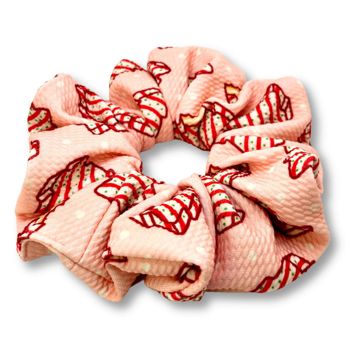 Coral Tree Cakes Christmas Bullet Scrunchie