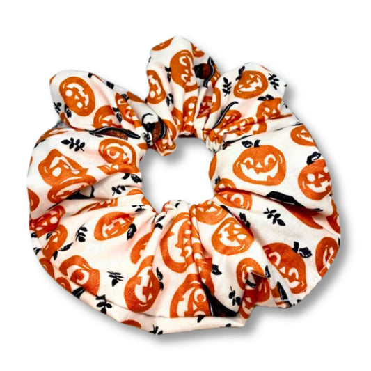 Hat Pumpkin Fall Scrunchie Enchanted Scrunch