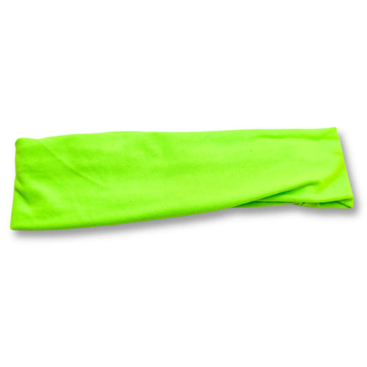 Neon Green Headband Enchanted Scrunch