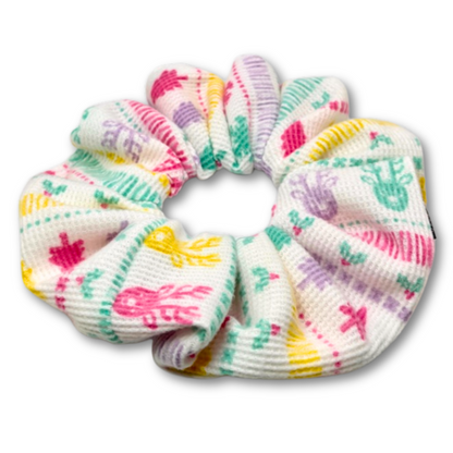 Colorful Ugly Sweater Scrunchie