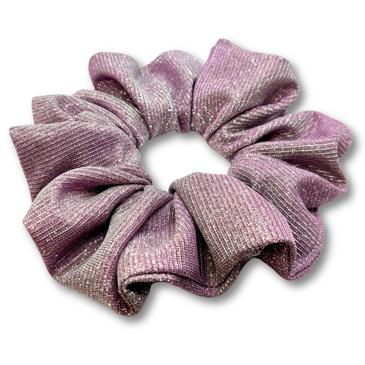 Lavender Sparkle Scrunchie