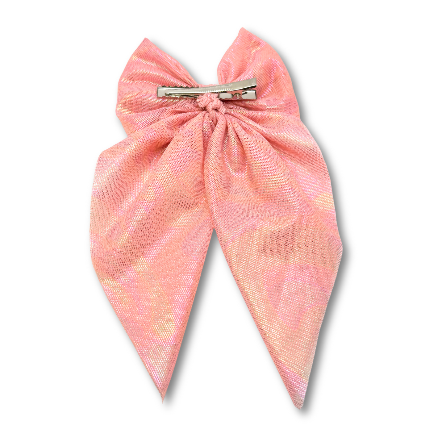 Iridescent Pink Small Bow