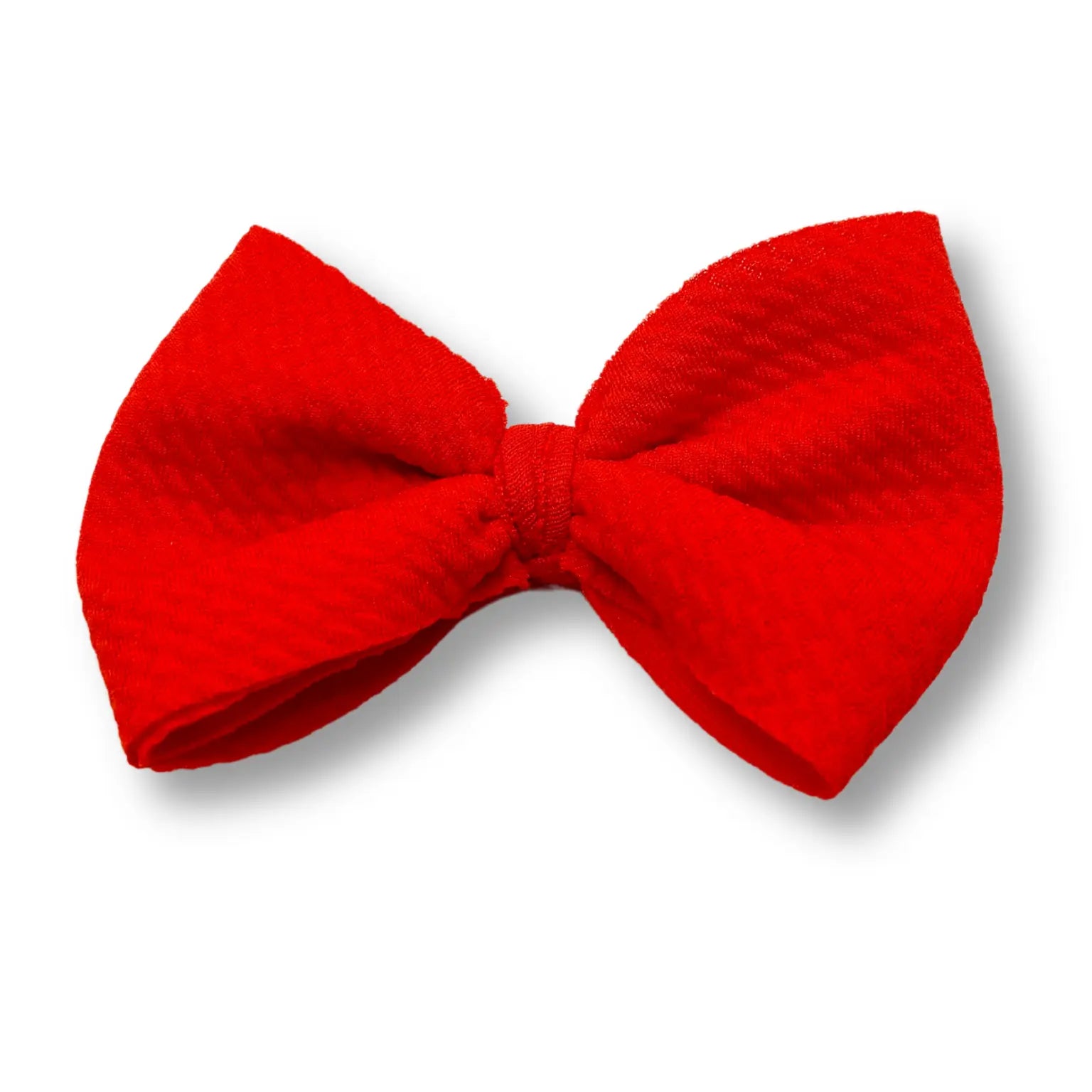 Red Piggie Bow Enchanted Scrunch