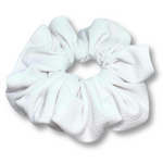 Load image into Gallery viewer, White Oversized Scrunchie
