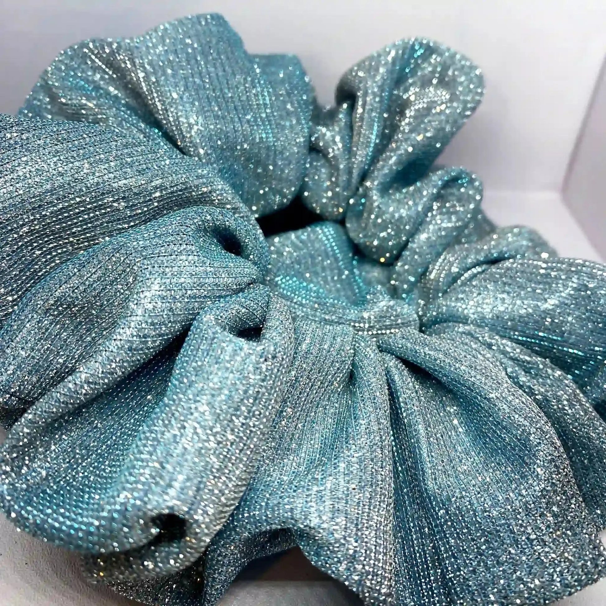 Blue Sparkle Scrunchie Enchanted Scrunch