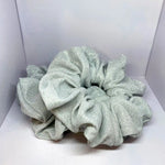 Load image into Gallery viewer, White Sparkle Scrunchie
