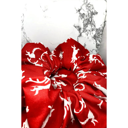 Red Max Christmas Scrunchie Enchanted Scrunch