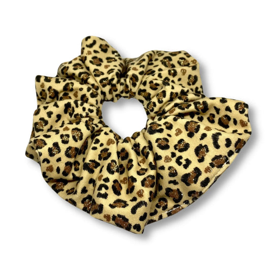 Glitter Cheetah Print Scrunchie enchantedscrunch