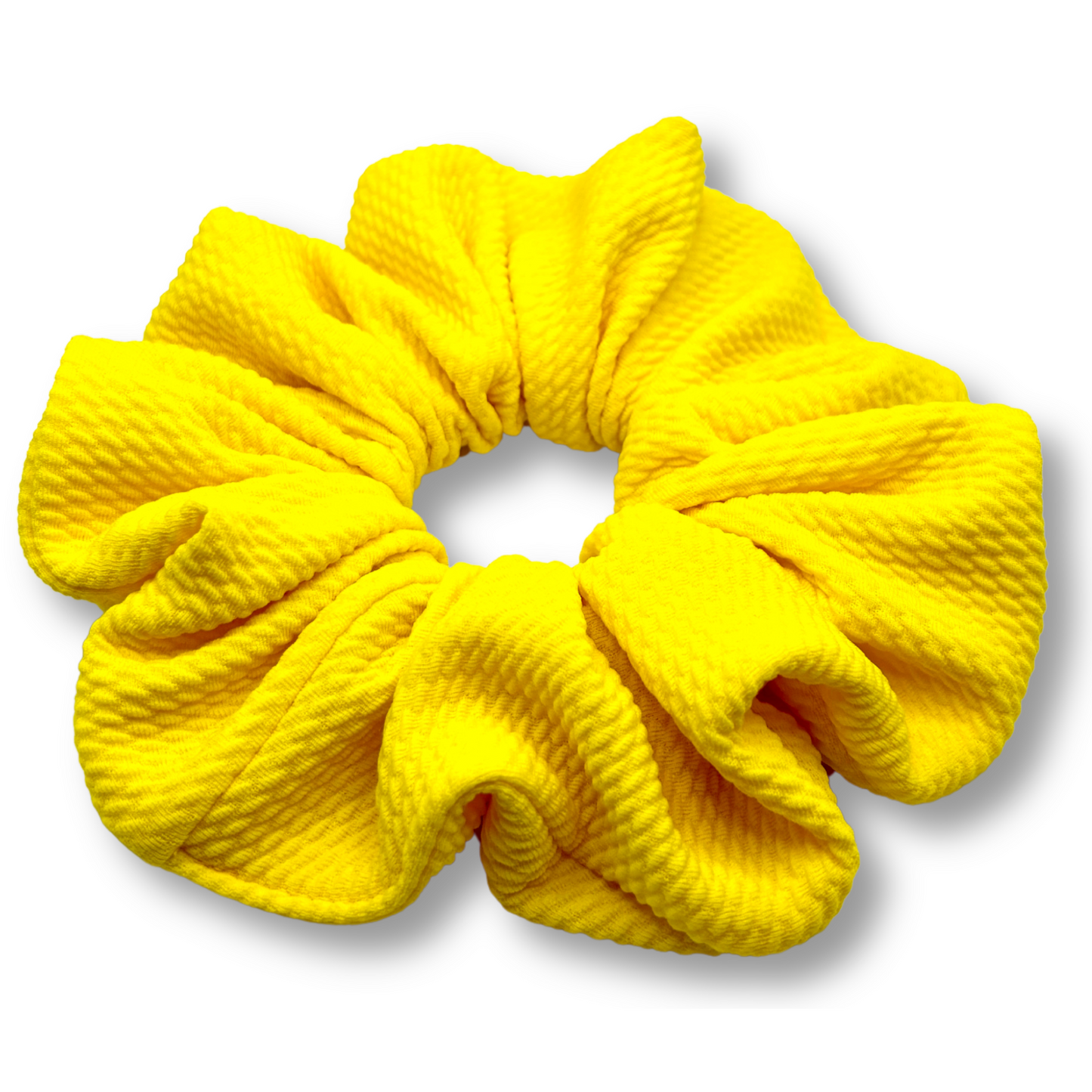 Yellow Bullet Scrunchie