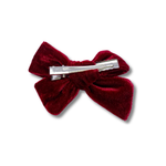 Load image into Gallery viewer, Red Velvet Bow
