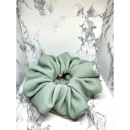 Sage Bullet Scrunchie