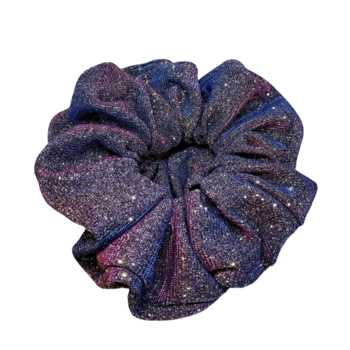 Blue Pink Sparkle Scrunchie Enchanted Scrunch