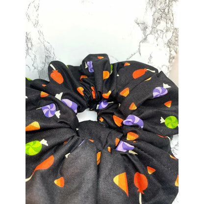 Black Candy Halloween Scrunchie Enchanted Scrunch