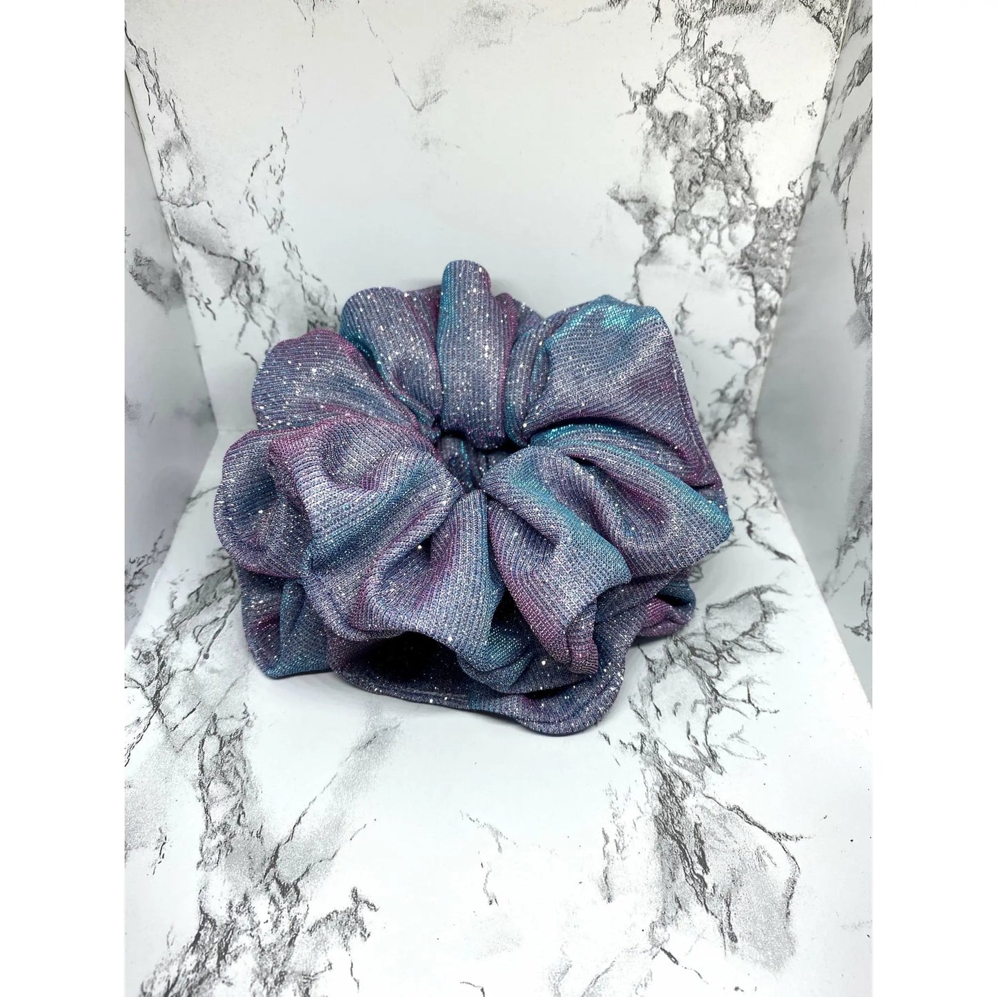 Blue Purple Sparkle Scrunchie Enchanted Scrunch