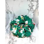 Load image into Gallery viewer, Green Nutcracker Christmas Scrunchie
