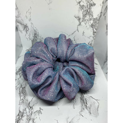 Blue Purple Sparkle Scrunchie Enchanted Scrunch