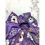 Load image into Gallery viewer, Purple Halloween Dog Scrunch

