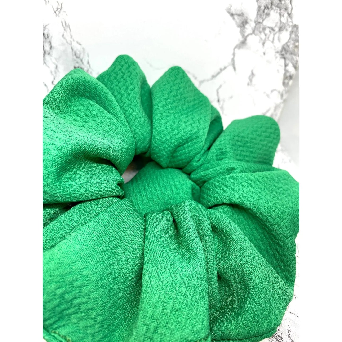 Green Bullet Scrunchie enchantedscrunch