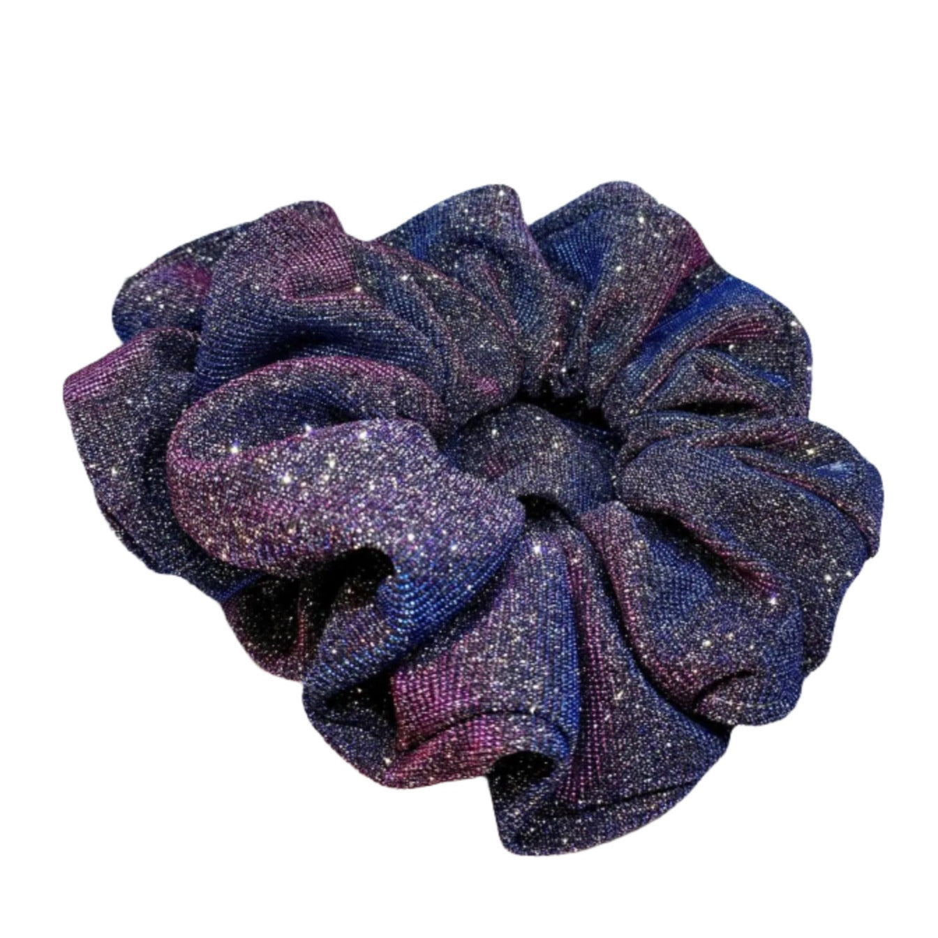 Blue Pink Sparkle Scrunchie Enchanted Scrunch