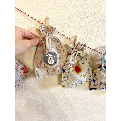 12 Day Scrunchie Advent Calendar Christmas Countdown Enchanted Scrunch