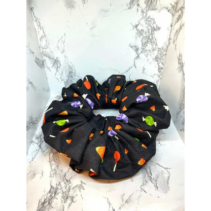 Black Candy Halloween Scrunchie Enchanted Scrunch