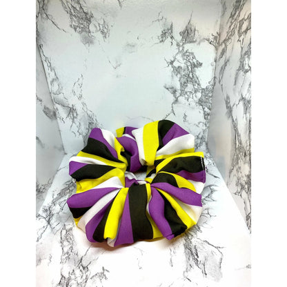 Nonbinary Pride Flag Scrunchie