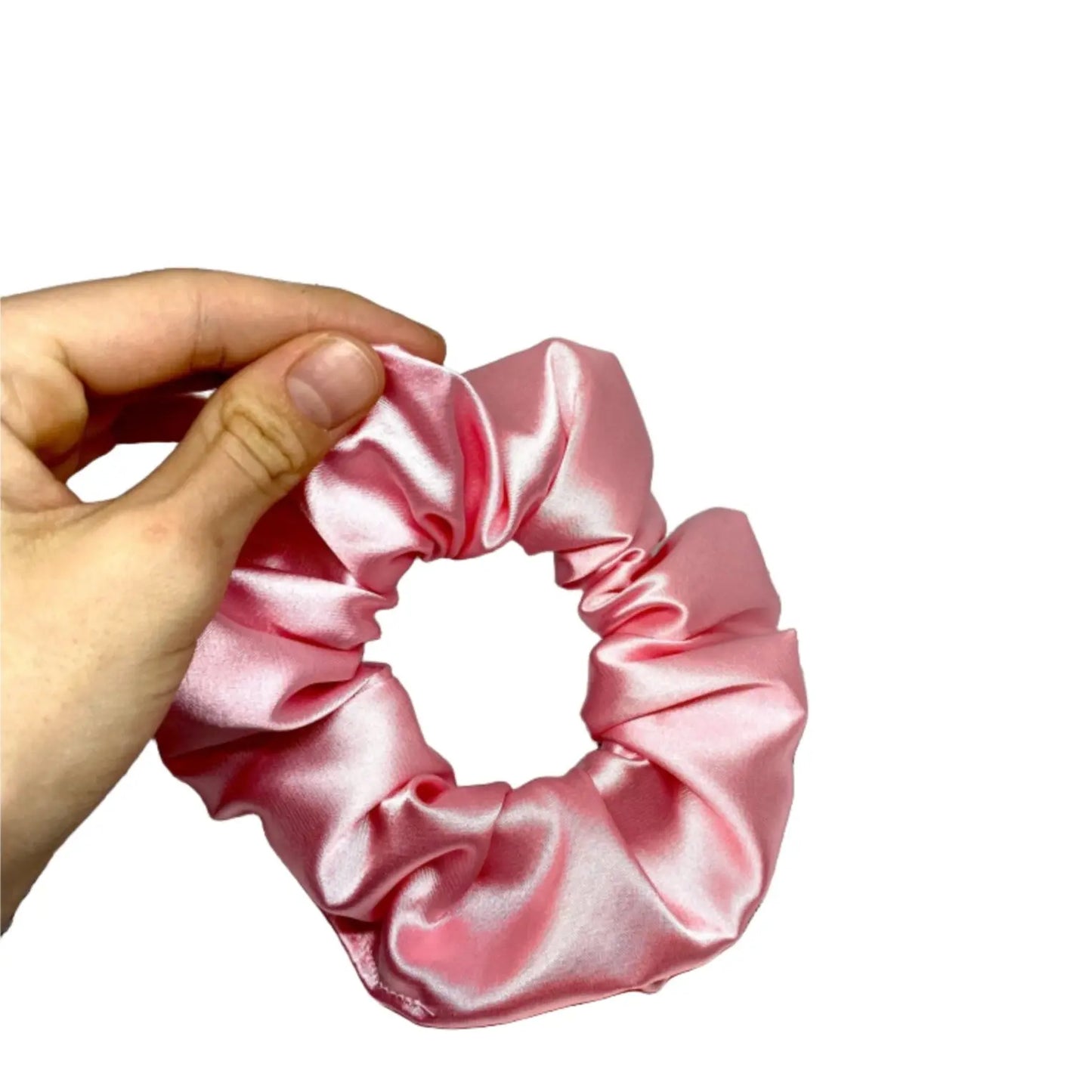 Mini Pink Silk Scrunchie Enchanted Scrunch