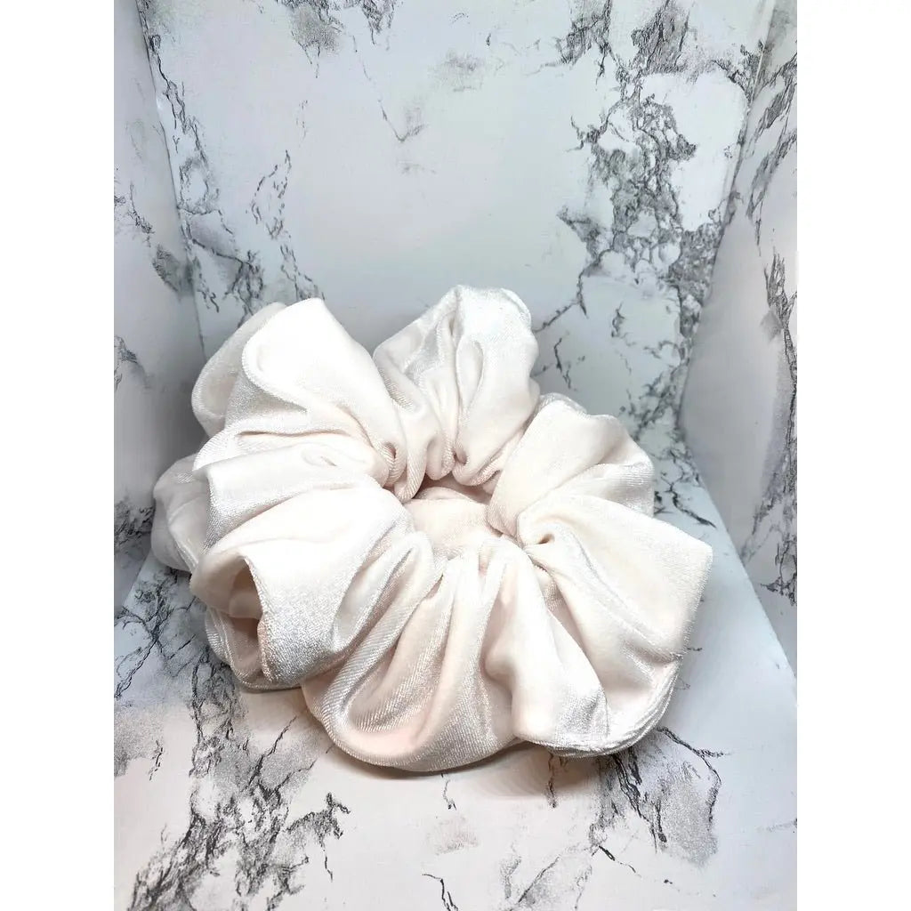 Blush Velvet Scrunchie Enchanted Scrunch