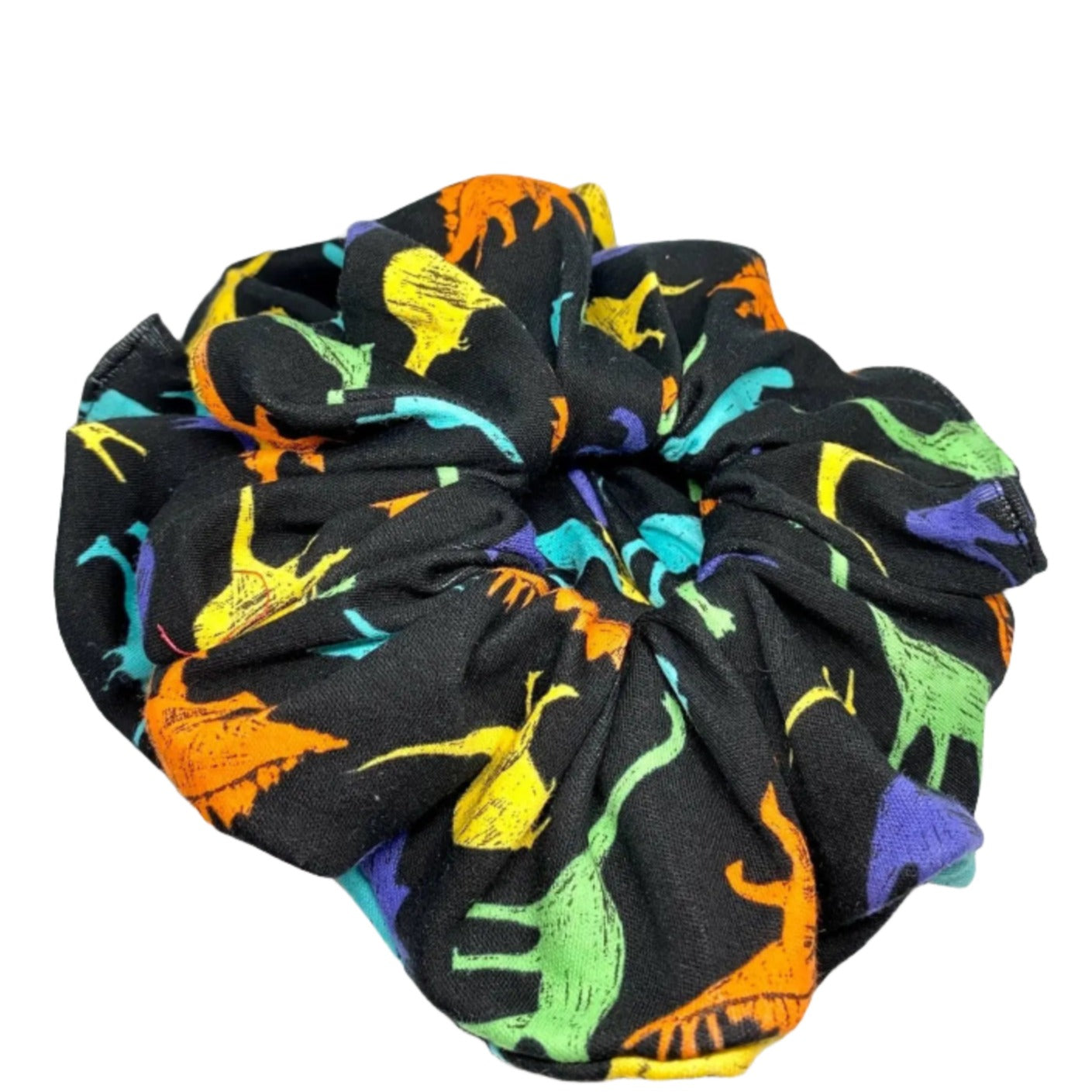 Dinosaurs Colorful Scrunchie enchantedscrunch