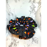 Load image into Gallery viewer, Black Candy Halloween Scrunch
