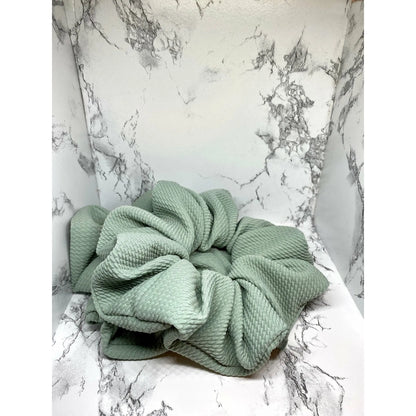 Sage Bullet Scrunchie