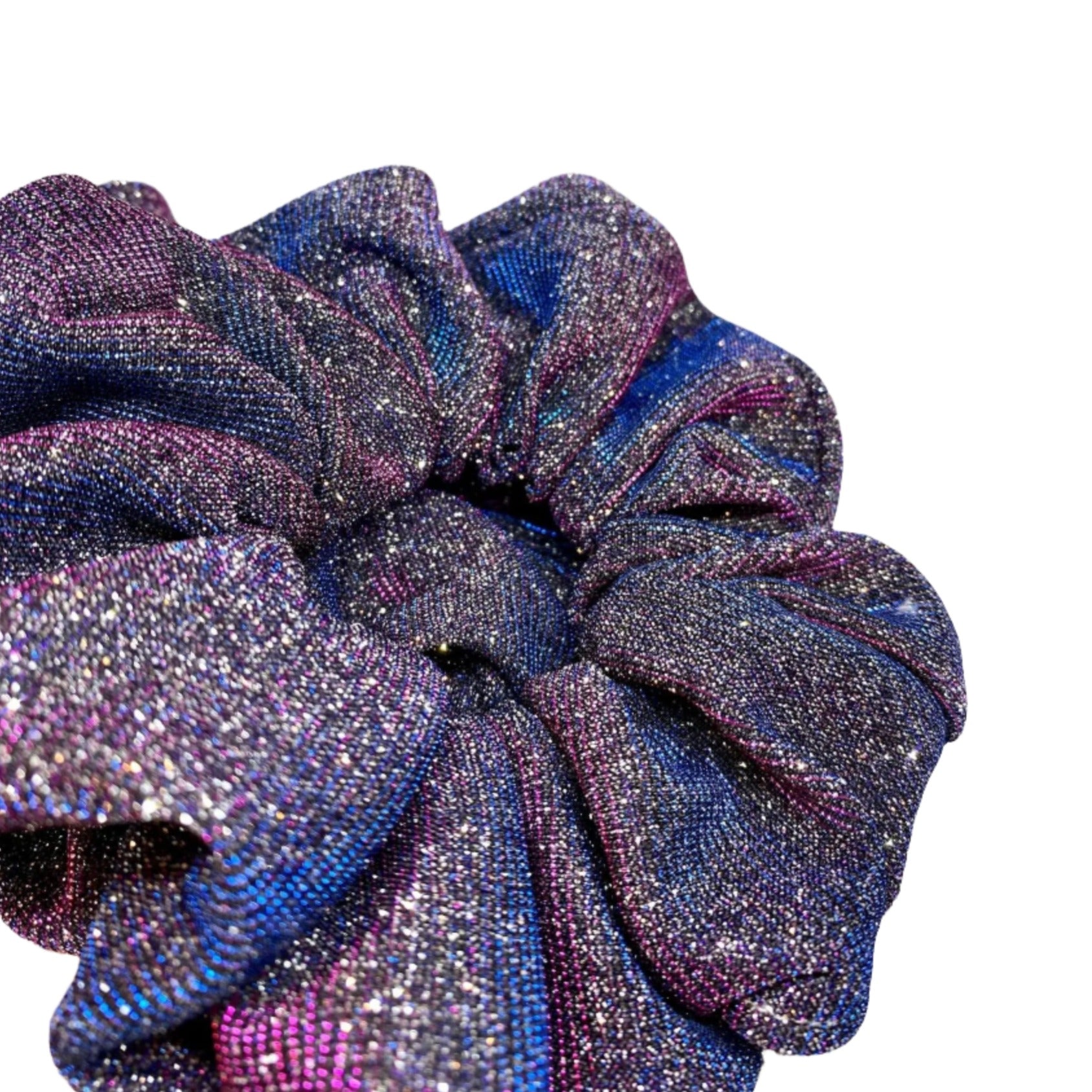 Blue Pink Sparkle Scrunchie Enchanted Scrunch