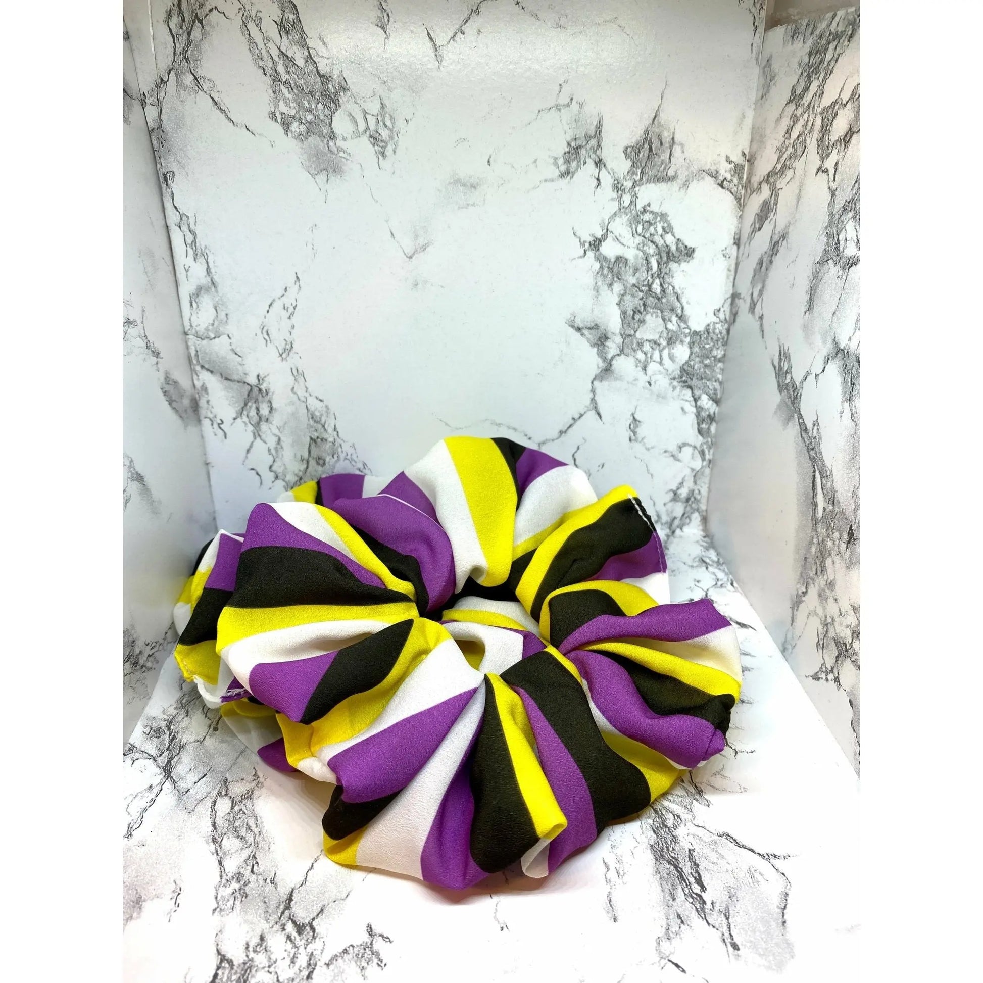 Nonbinary Pride Flag Scrunchie enchantedscrunch