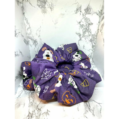 Purple Halloween Dog Scrunch Enchanted Scrunch